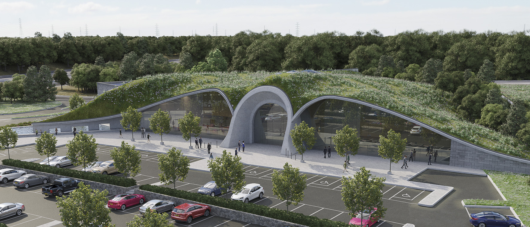 james carney architects specialise in residential projects - selby motorway service area