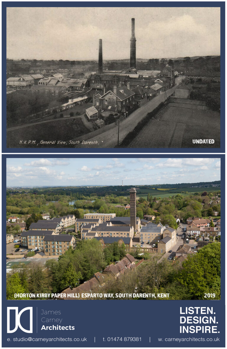 then and now local photograph south darenth